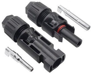 Connecteurs solaires - Connecteurs solaires 1000V IP68 - Connecteurs solaires pour câble solaire 4mm² ou 6mm² - connecteur photovoltaïque- Connecteur MC4- MC4 - Connecteur solaires