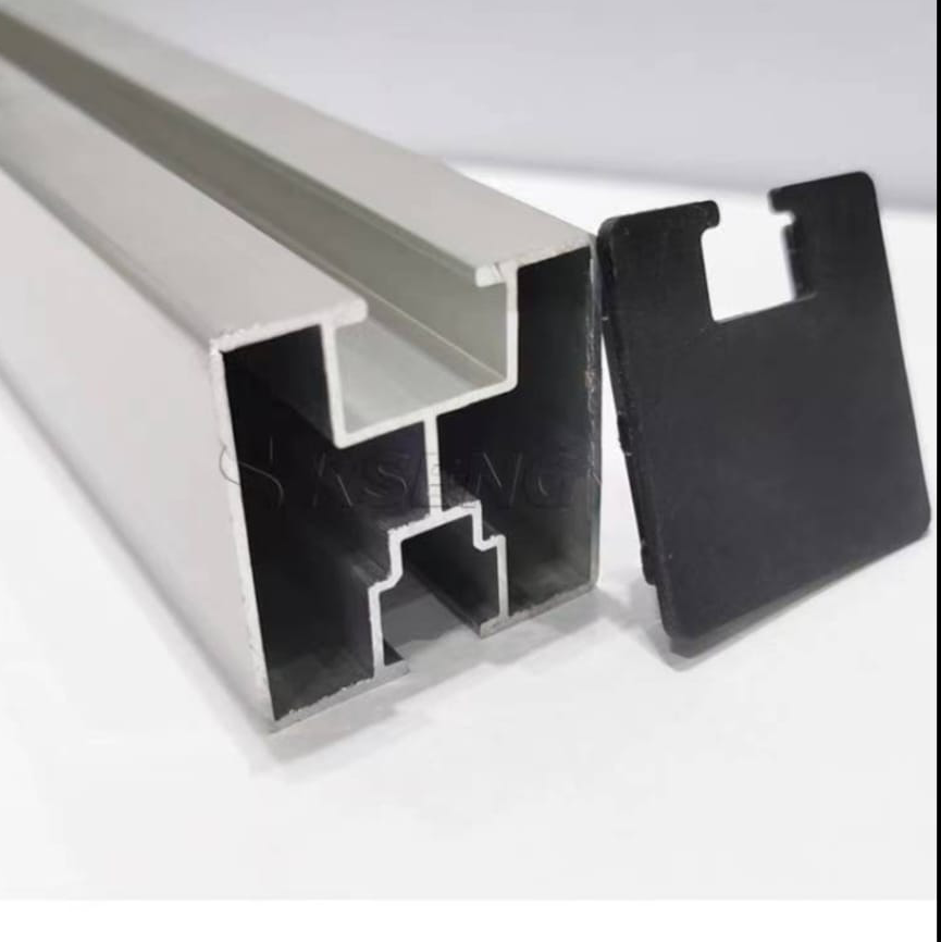 Bouchon de terminaison de rail -Bouchon de fin de rail- embouts de rail solaire- embouts de rail -embouts