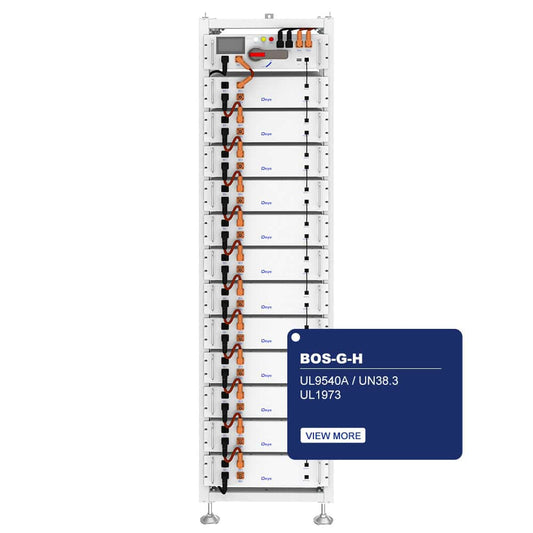 Battery Deye Série haute tension (HT)-BOS-GH/L 5,12 kWh /module, pour configurer des centrales de 480V à 700,8V