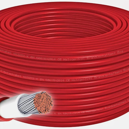 CABLE SOLAIRE 6MM² Rouge - Anysolars 