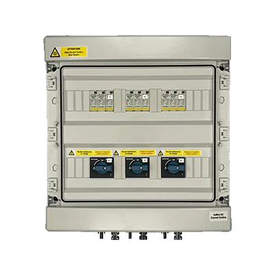 DC ENCLOSURE TRIPLE 3X25A/1000V 1 STRING