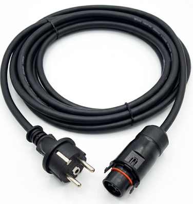 CABLE PLUG AND PLAY DEYE FICHE 2P+T 5M - Anysolars 