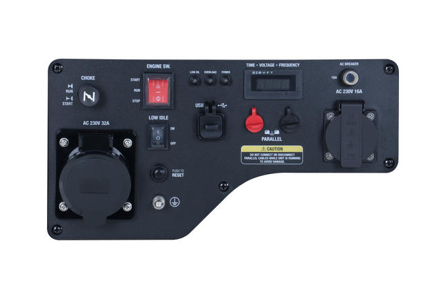 Prises et connexions du groupe électrogène Inverter 5500 W