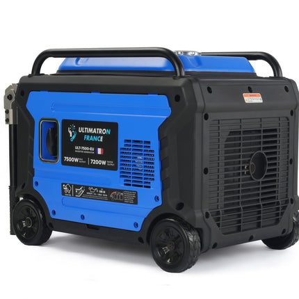 Vue latérale du groupe électrogène Ultimatron 7500 W – ULT-7500-EU