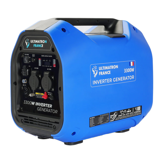 Groupe électrogène portable Ultimatron 3300 W vue de face