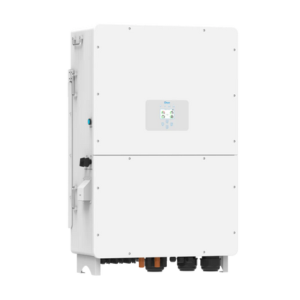 Onduleur hybride Deye 100 kW triphasé SUN-125K-SG02HP3-EU-GM10 avec 10 MPPT pour installation photovoltaïque professionnelle