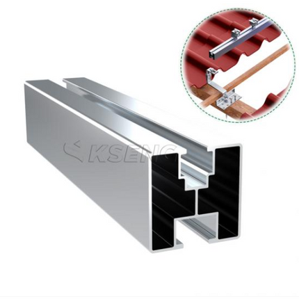 RAIL DE MONTAGE  SOLAIRE R059 – LONGUEUR 2,4 M -AL 6005-T5 de haute qualité - Anysolars 