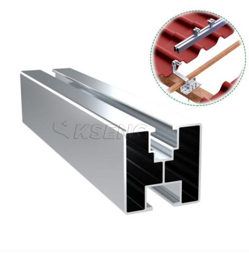 RAIL DE MONTAGE  SOLAIRE R059 – LONGUEUR 2,4 M -AL 6005-T5 de haute qualité - Anysolars 