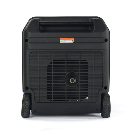 Vue arrière du groupe électrogène Inverter Ultimatron 6500 W