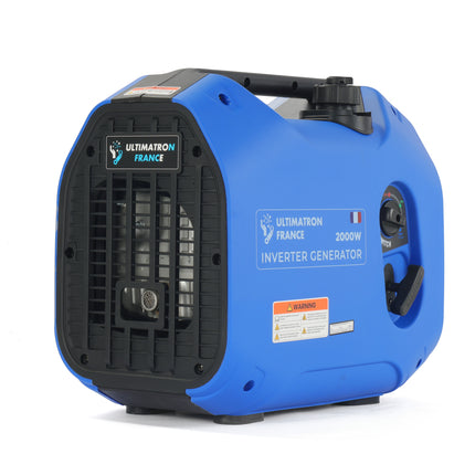 Vue arrière du groupe électrogène Inverter Ultimatron 2000 W