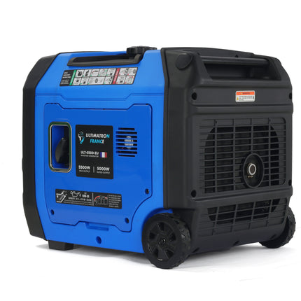 Vue arrière du groupe électrogène Inverter Ultimatron 5500 W