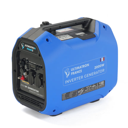 Vue avant du groupe électrogène Inverter Ultimatron 2000 W